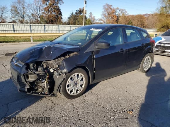 ✅ 2012 Ford Focus SE • VIN: 1FAHP3K20CL404150 • Lot: 91705005. Listed on Copart with 168,453 mi. Free auction sales archive from the USA and detailed vehicle history report at DreamBid. Image 1.