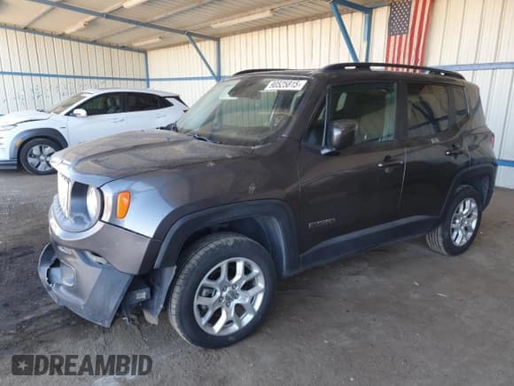 ✅ 2017 Jeep Renegade Latitude • VIN: ZACCJBBB9HPG16032 • Lot: 90525815. Wystawiony na Copart z przebiegiem 151 687 mil. Bezpłatny archiwum sprzedaży aukcyjnych z USA i szczegółowy raport historii pojazdu na DreamBid. Zdjęcie 1.