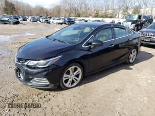 ✅ 2017 Chevrolet Cruze Premier • VIN: 1G1BF5SM5H7109277 • Lot: 43494743. Wystawiony na Copart z przebiegiem 93 393 mil. Bezpłatny archiwum sprzedaży aukcyjnych z USA i szczegółowy raport historii pojazdu na DreamBid. Zdjęcie 1.
