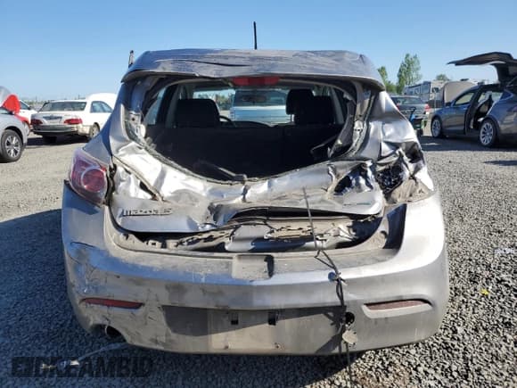 ✅ 2013 Mazda 3 i Touring • VIN: JM1BL1LP7D1841036 • Lot: 53365045. Listed on Copart with 166,539 mi. Free auction sales archive from the USA and detailed vehicle history report at DreamBid. Image 6.