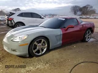 2009 Chevrolet Corvette 3LT with VIN 1G1YY26W595108612, listed as a Copart auction lot 44327295 with 47,761 mi miles and Salvage title. Bid and sale history available at DreamBid. Image 1.