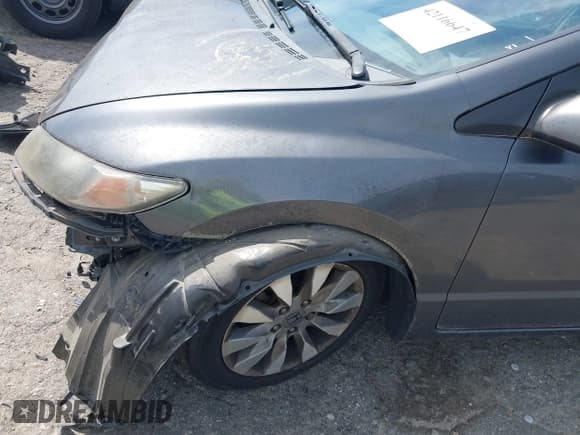 ✅ 2010 Honda Civic EX-L • VIN: 2HGFG1B92AH528970 • Lot: 42116647. Listed on IAAI with 122,442 mi. Free auction sales archive from the USA and detailed vehicle history report at DreamBid. Image 14.