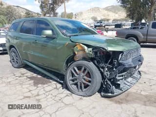 ✅ 2021 Dodge Durango GT • VIN: 1C4RDJDGXMC766122 • Lot: 40970231. Listed on IAAI with 100,947 mi. Free auction sales archive from the USA and detailed vehicle history report at DreamBid. Image 1.