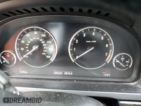 ✅ 2013 BMW 7 Series 750i xDrive • VIN: WBAYB6C54DD223693 • Lot: 70584224. Listed on Copart with 108,342 mi. Free auction sales archive from the USA and detailed vehicle history report at DreamBid. Image 9.