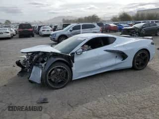 2024 Chevrolet Corvette 2LT с VIN 1G1YB2D47R5102281, выставлен на аукционе Copart как лот 47306555 с пробегом 1 290 миль миль и Списание • Salvage title. История ставок и продаж доступна на DreamBid. Изображение 1.