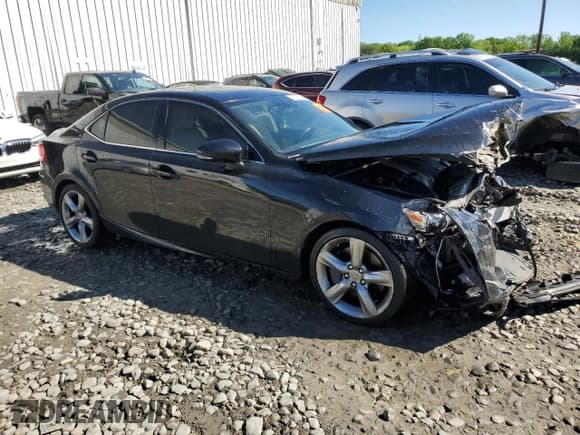 ✅ 2014 Lexus IS 350 • VIN: JTHCE1D24E5005517 • Lot: 56116995. Listed on Copart with 131,973 mi. Free auction sales archive from the USA and detailed vehicle history report at DreamBid. Image 4.