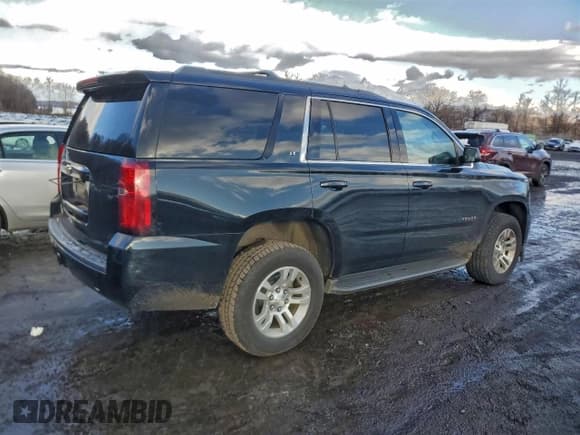 ✅ 2019 Chevrolet Tahoe LT • VIN: 1GNSKBKC2KR128395 • Lot: 95280655. Listed on Copart with 122,263 mi. Free auction sales archive from the USA and detailed vehicle history report at DreamBid. Image 3.