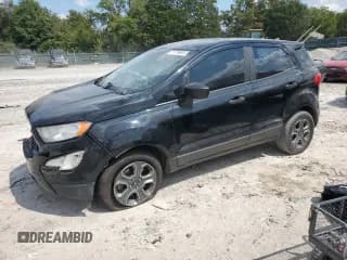 ✅ 2019 Ford EcoSport S • VIN: MAJ3S2FE4KC274296 • Lot: 71779855. Listed on Copart with 152,912 mi. Free auction sales archive from the USA and detailed vehicle history report at DreamBid. Image 1.