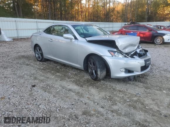 ✅ 2012 Lexus IS 250 C • VIN: JTHFF2C23C2523733 • Lot: 91679425. Listed on Copart with 96,250 mi. Free auction sales archive from the USA and detailed vehicle history report at DreamBid. Image 4.