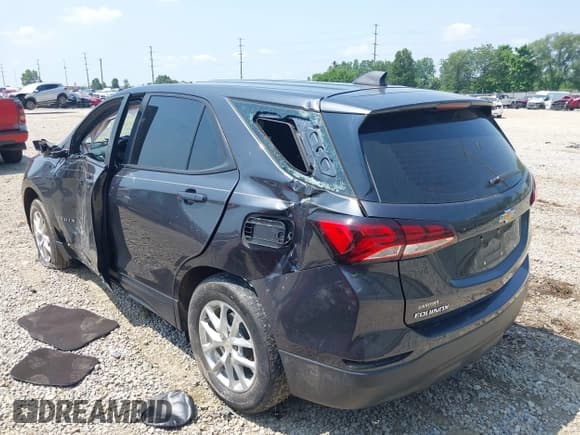 ✅ 2022 Chevrolet Equinox LS • VIN: 3GNAXHEV8NS171766 • Lot: 42864112. Listed on IAAI with 72,934 mi. Free auction sales archive from the USA and detailed vehicle history report at DreamBid. Image 3.