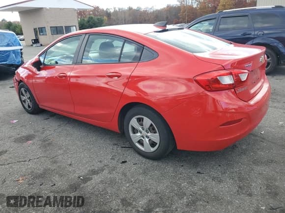 ✅ 2017 Chevrolet Cruze LS • VIN: 1G1BC5SM0H7122737 • Lot: 91173995. Listed on Copart with 311,054 mi. Free auction sales archive from the USA and detailed vehicle history report at DreamBid. Image 2.