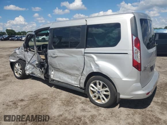 ✅ 2016 Ford Transit Connect XLT • VIN: NM0GE9F79G1285257 • Lot: 56230695. Listed on Copart with 43,636 mi. Free auction sales archive from the USA and detailed vehicle history report at DreamBid. Image 2.