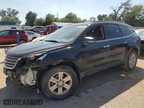 ✅ 2014 Chevrolet Traverse LT • VIN: 1GNKRGKD0EJ244375 • Lot: 80576785. Wystawiony na Copart z przebiegiem 220 514 mil. Bezpłatny archiwum sprzedaży aukcyjnych z USA i szczegółowy raport historii pojazdu na DreamBid. Zdjęcie 1.
