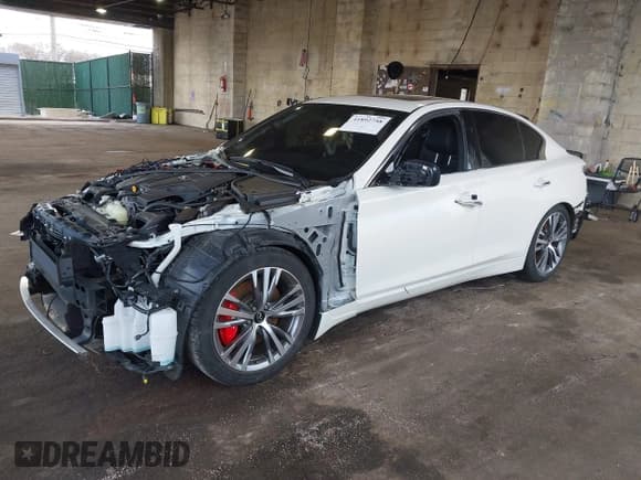 ✅ 2020 Infiniti Q50 Luxe • VIN: JN1EV7AR9LM254187 • Lot: 41892758. Listed on IAAI with 56,142 mi. Free auction sales archive from the USA and detailed vehicle history report at DreamBid. Image 2.