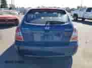 2010 Hyundai Accent SE with VIN KMHCN3ACXAU154570, listed as a Copart auction lot 74481954 with 97,706 mi miles and Salvage title. Bid and sale history available at DreamBid. Image 6.