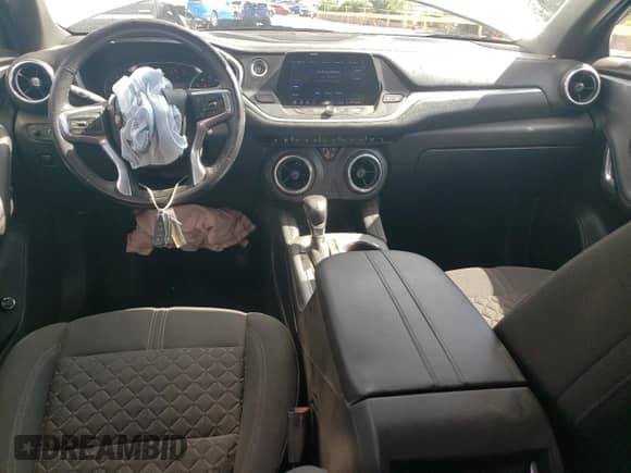 2019 Chevrolet Blazer with VIN 3GNKBCRS5KS568966, listed as a Copart auction lot 59924844 with 55,953 mi miles and Salvage title. Bid and sale history available at DreamBid. Image 8.