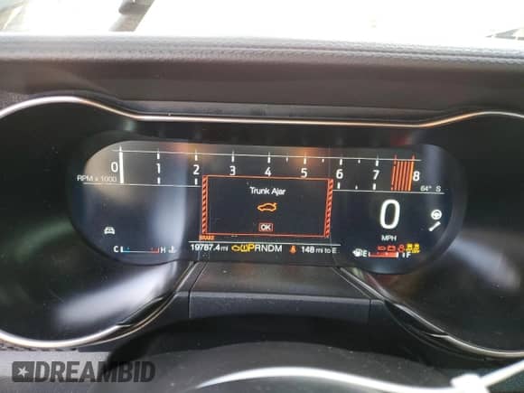 2020 Ford Mustang Shelby GT500 с VIN 1FA6P8SJ3L5505750, выставлен на аукционе Copart как лот 48548335 с пробегом 19 787 миль миль и Списание • Salvage title. История ставок и продаж доступна на DreamBid. Изображение 9.