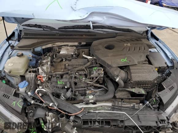 2020 Hyundai Veloster z VIN KMHT36AH8LU008058, wystawiony jako Copart lot #80239794 z przebiegiem 54 728 mil mil oraz Szkoda całkowita • Salvage title. Historia ofert i sprzedaży dostępna na DreamBid. Obrazek 11.