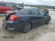 ✅ 2021 Honda Civic EX-L • VIN: 19XFC1F7XME011791 • Lot: 65689665. Listed on Copart with 25,405 mi. Free auction sales archive from the USA and detailed vehicle history report at DreamBid. Image 3.