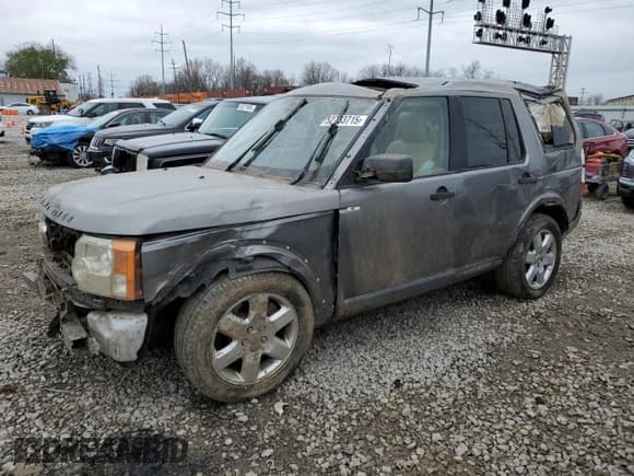 ✅ 2008 Land Rover LR3 HSE • VIN: SALAG25428A450139 • Lot: 52733715. Wystawiony na Copart z przebiegiem 135 065 mil. Bezpłatny archiwum sprzedaży aukcyjnych z USA i szczegółowy raport historii pojazdu na DreamBid. Zdjęcie 1.