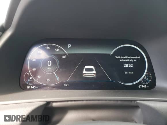 2020 Hyundai Sonata SEL with VIN 5NPEF4JA7LH007313, listed as a Copart auction lot 81895205 with 67,948 mi miles and Salvage title. Bid and sale history available at DreamBid. Image 9.