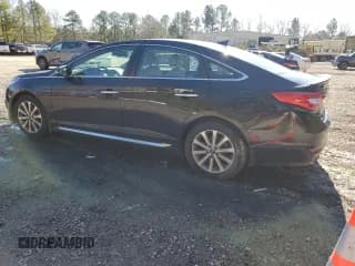 ✅ 2017 Hyundai Sonata Sport • VIN: 5NPE34AF7HH585181 • Lot: 71962512. Listed on Copart with 51,601 mi. Free auction sales archive from the USA and detailed vehicle history report at DreamBid. Image 2.