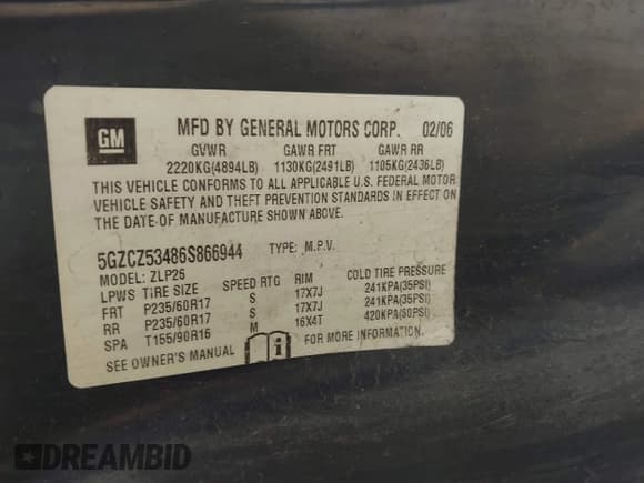 ✅ 2006 Saturn VUE • VIN: 5GZCZ53486S866944 • Lot: 42252474. Wystawiony na IAAI z przebiegiem Nie podano. Bezpłatny archiwum sprzedaży aukcyjnych z USA i szczegółowy raport historii pojazdu na DreamBid. Zdjęcie 9.