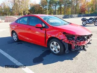 ✅ 2018 Chevrolet Cruze LS • VIN: 1G1BC5SM2J7115195 • Lot: 43381484. Listed on IAAI with 83,701 mi. Free auction sales archive from the USA and detailed vehicle history report at DreamBid. Image 1.
