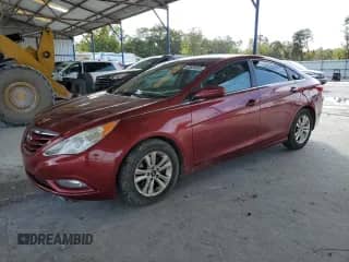 2013 Hyundai Sonata GLS with VIN 5NPEB4AC3DH667198, listed as a Copart auction lot 85685355 with 188,191 mi miles and Salvage title. Bid and sale history available at DreamBid. Image 1.