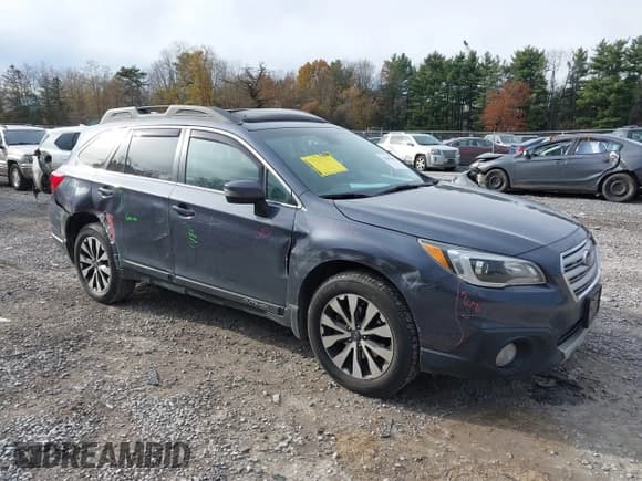✅ 2017 Subaru Outback Limited • VIN: 4S4BSANC8H3433017 • Lot: 43650191. Listed on IAAI with 92,603 mi. Free auction sales archive from the USA and detailed vehicle history report at DreamBid. Image 6.