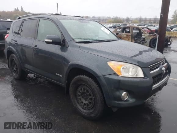 ✅ 2010 Toyota RAV4 Limited • VIN: 2T3DK4DV6AW035129 • Lot: 43554788. Listed on IAAI with 154,057 mi. Free auction sales archive from the USA and detailed vehicle history report at DreamBid. Image 1.