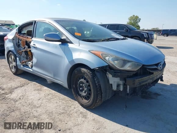 ✅ 2012 Hyundai Elantra GLS • VIN: KMHDH4AE4CU422566 • Lot: 43426641. Listed on IAAI with 61,045 mi. Free auction sales archive from the USA and detailed vehicle history report at DreamBid. Image 1.