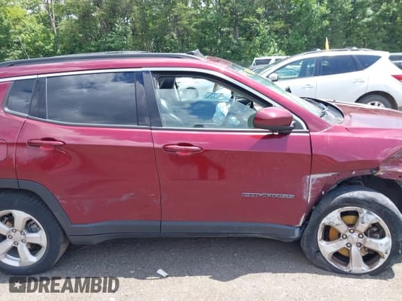 ✅ 2021 Jeep Compass Altitude • VIN: 3C4NJDBB5MT547377 • Lot: 42650103. Listed on IAAI with Not provided. Free auction sales archive from the USA and detailed vehicle history report at DreamBid. Image 13.