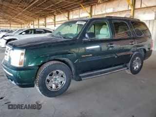 ✅ 2002 Cadillac Escalade • VIN: 1GYEK63N62R160810 • Lot: 96338695. Listed on Copart with 169,637 mi. Free auction sales archive from the USA and detailed vehicle history report at DreamBid. Image 1.