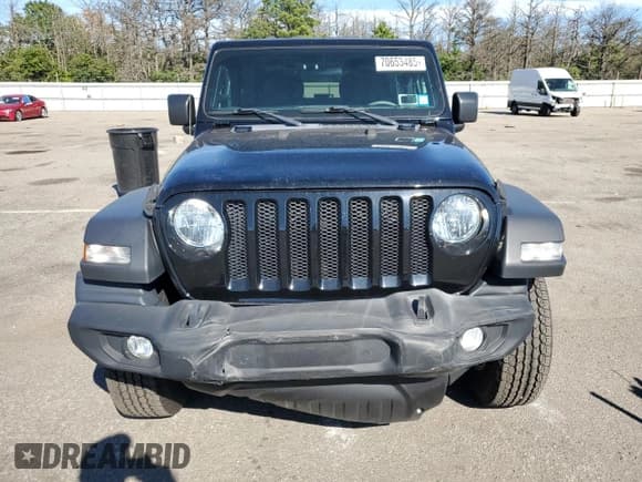 ✅ 2019 Jeep Wrangler Sport S • VIN: 1C4GJXAG6KW645168 • Lot: 70653485. Listed on Copart with 46,677 mi. Free auction sales archive from the USA and detailed vehicle history report at DreamBid. Image 5.