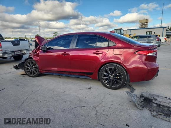 ✅ 2023 Toyota Corolla SE • VIN: 5YFS4MCE6PP143594 • Лот: 90639675. Опубликован ранее на Copart с пробегом Не указан. Бесплатный доступ к архиву аукционных продаж из США и подробный отчёт об истории автомобиля на DreamBid. Изображение 2.