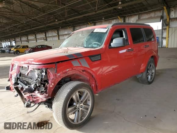 2011 Dodge Nitro Shock with VIN 1D4PT7GX0BW576191, listed as a Copart auction lot 42163725 with 141,029 mi miles and Salvage title. Bid and sale history available at DreamBid. Image 1.
