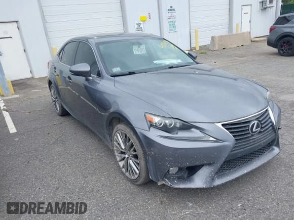 ✅ 2014 Lexus IS 250 • VIN: JTHCF1D28E5009244 • Lot: 42331138. Listed on IAAI with 137,093 mi. Free auction sales archive from the USA and detailed vehicle history report at DreamBid. Image 1.