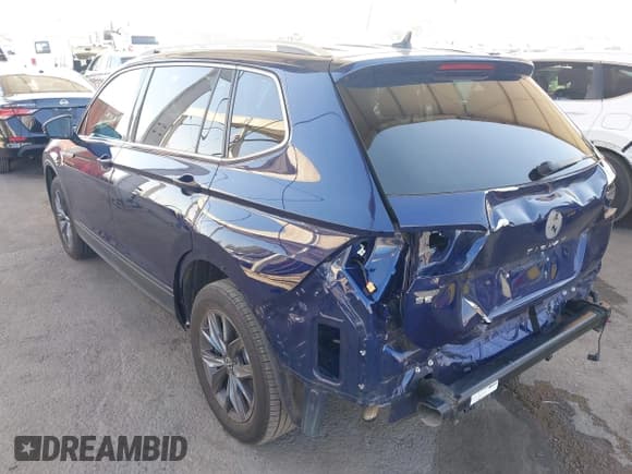 ✅ 2022 Volkswagen Tiguan SE • VIN: 3VV3B7AX0NM169565 • Lot: 43389301. Listed on IAAI with 30,159 mi. Free auction sales archive from the USA and detailed vehicle history report at DreamBid. Image 3.