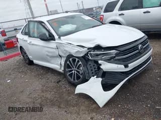 ✅ 2023 Volkswagen Jetta Sport • VIN: 3VWBM7BU8PM023522 • Lot: 43047935. Listed on IAAI with 20,411 mi. Free auction sales archive from the USA and detailed vehicle history report at DreamBid. Image 1.