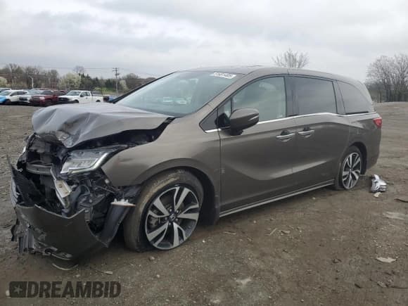 ✅ 2019 Honda Odyssey Elite • VIN: 5FNRL6H98KB067891 • Lot: 51681405. Listed on Copart with 42,525 mi. Free auction sales archive from the USA and detailed vehicle history report at DreamBid. Image 1.