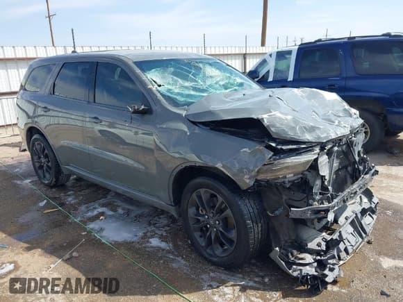 ✅ 2021 Dodge Durango GT Plus • VIN: 1C4RDHDG0MC573390 • Lot: 41899514. Listed on IAAI with 108,819 mi. Free auction sales archive from the USA and detailed vehicle history report at DreamBid. Image 1.