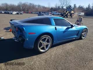 2008 Chevrolet Corvette with VIN 1G1YY26W585117051, listed as a Copart auction lot 81620084 with Not provided miles and Salvage title. Bid and sale history available at DreamBid. Image 3.