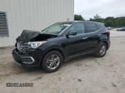 ✅ 2018 Hyundai Santa Fe 2.4L • VIN: 5XYZT3LB4JG569961 • Lot: 84625555. Listed on Copart with 131,480 mi. Free auction sales archive from the USA and detailed vehicle history report at DreamBid. Image 1.