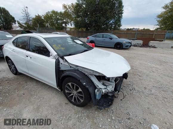 ✅ 2017 Acura TLX • VIN: 19UUB1F39HA008060 • Lot: 43424755. Listed on IAAI with 85,529 mi. Free auction sales archive from the USA and detailed vehicle history report at DreamBid. Image 1.