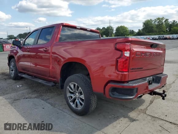 ✅ 2021 Chevrolet Silverado 1500 RST • VIN: 1GCUYEED0MZ394409 • Lot: 70210175. Listed on Copart with 24,287 mi. Free auction sales archive from the USA and detailed vehicle history report at DreamBid. Image 2.