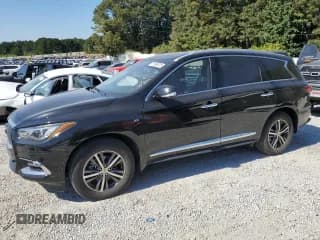 ✅ 2019 Infiniti QX60 Luxe • VIN: 5N1DL0MN6KC559337 • Lot: 71598675. Listed on Copart with 92,065 mi. Free auction sales archive from the USA and detailed vehicle history report at DreamBid. Image 1.