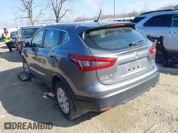 ✅ 2020 Nissan Rogue SL • VIN: JN1BJ1CW5LW393364 • Lot: 41463430. Listed on IAAI with 25,429 mi. Free auction sales archive from the USA and detailed vehicle history report at DreamBid. Image 3.
