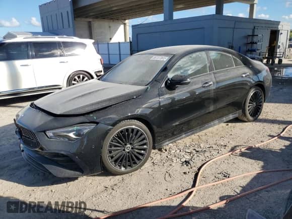 2024 Mercedes-Benz CLA 250 с VIN W1K5J4GB4RN456865, выставлен на аукционе Copart как лот 86157065 с пробегом 5 486 миль миль и Списание • Salvage title. История ставок и продаж доступна на DreamBid. Изображение 1.