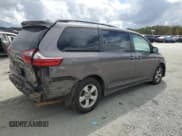 ✅ 2020 Toyota Sienna LE • VIN: 5TDKZ3DC5LS082166 • Lot: 85286845. Listed on Copart with 128,746 mi. Free auction sales archive from the USA and detailed vehicle history report at DreamBid. Image 3.